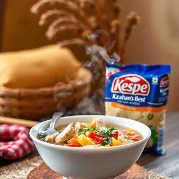Homemade Chicken Noodle Soup - Try Kespe, Kazakhstan's Best
